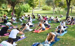 Hareketlilik haftası’na yoga ve pilates ile başlangıç