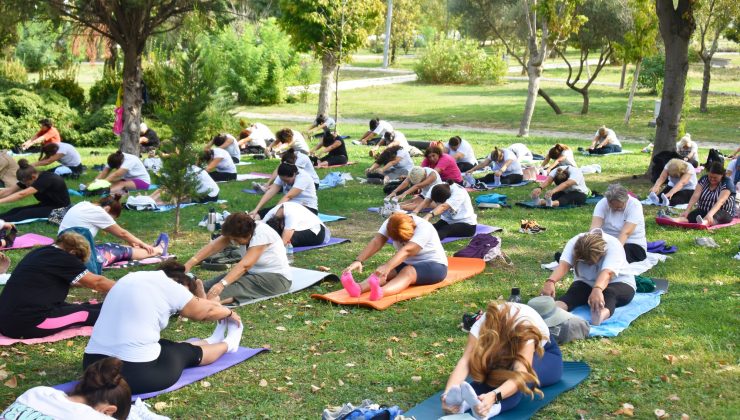 Hareketlilik haftası’na yoga ve pilates ile başlangıç