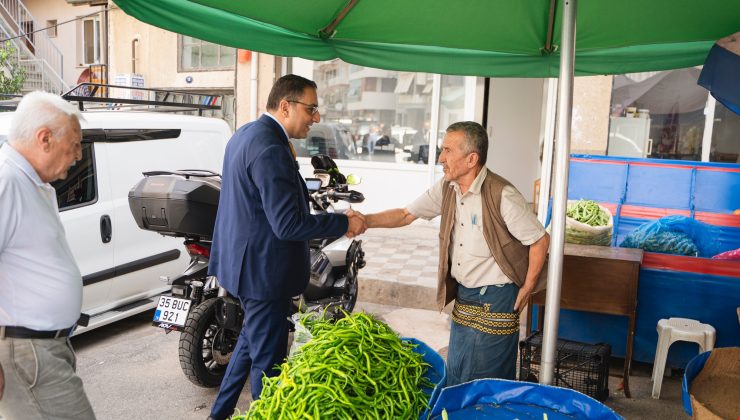 Başkan Yiğit vatandaşların taleplerini dinledi