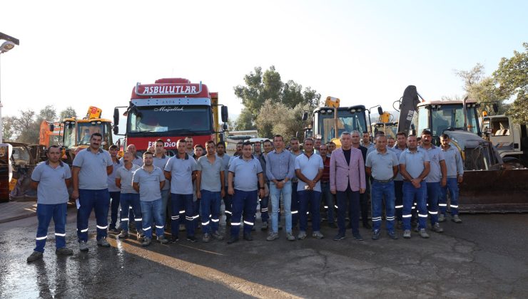 Güzelbahçe Belediyesi safra toplama çalışmaları hız kazandı