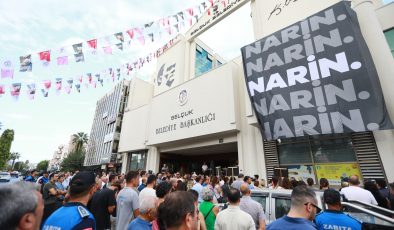 Başkan Ceritoğlu Sengel’den Narin İçin Sessiz Protesto