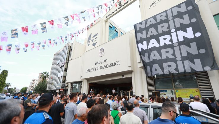 Başkan Ceritoğlu Sengel’den Narin İçin Sessiz Protesto