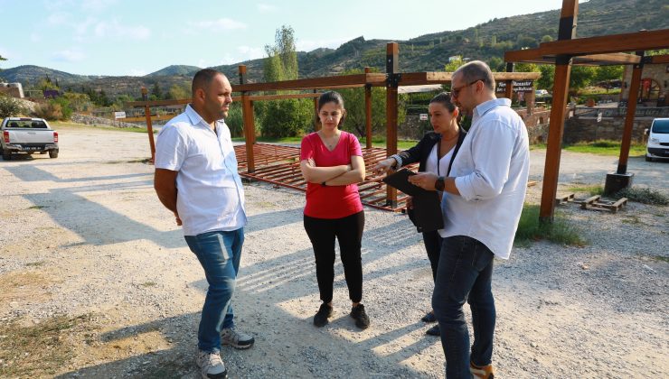 Başkan Sengel proje çalışmalarını yerinde İnceledi