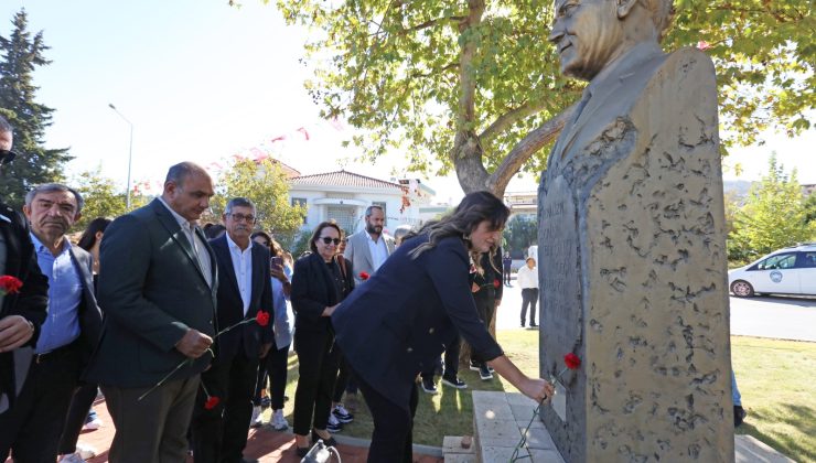 Ahmet Taner Kışlalı, ölümünün 25. yılında Güzelbahçe’de anıldı