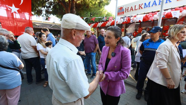 Efes Selçuk’ta Halk Marketi Açıldı